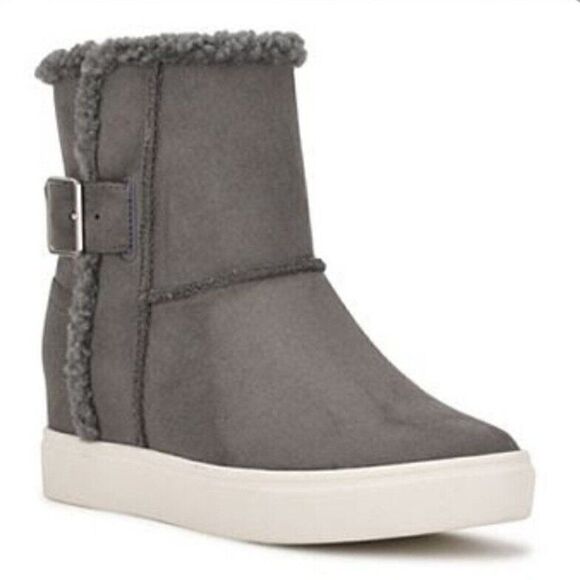 Nine West Women's Wedge Ankle Boot - Picture 3 of 14